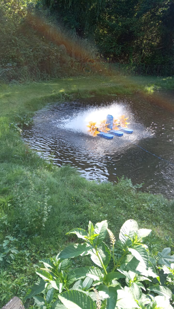 Колесный четырехлопастной аэратор 1,5 (Китай)